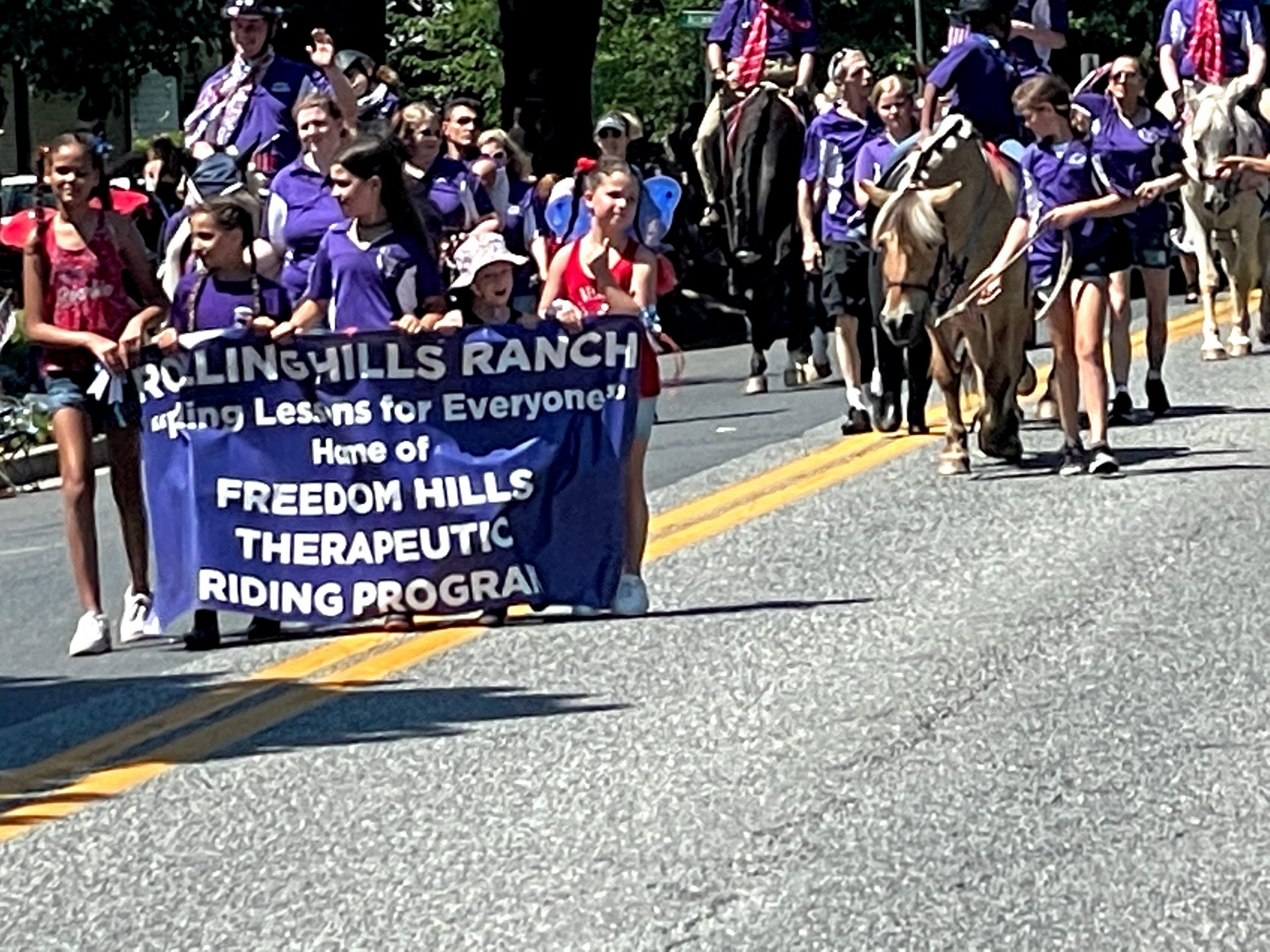 Havre de Grace 4th of July Parade Freedom Hills Therapeutic Riding